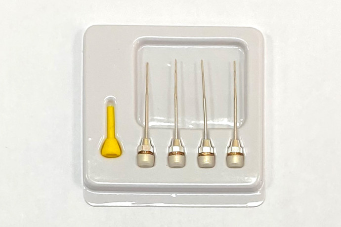 Голка 25G (0.508 мм) 24mm для обтуратора-пістолета Fi-G,  4 шт/уп - Голки та плагери для приладів